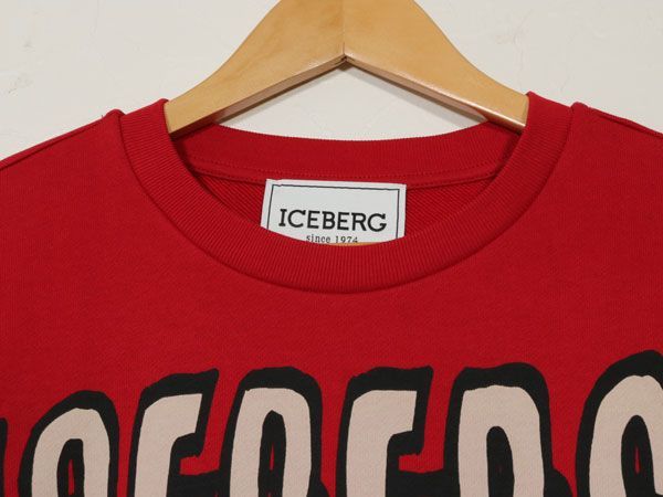 ICEBER アイスバーグニットセータースヌーピー チャーリーブラウン レッドM - メルカリShops