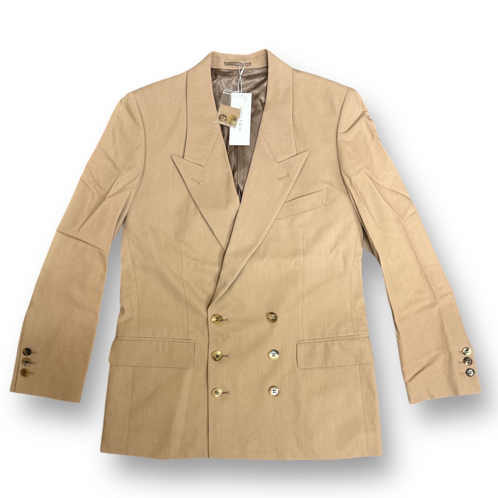 定価94600円 新品 LITTLEBIG 23SS LOW 6B JACKET テーラード ダブル