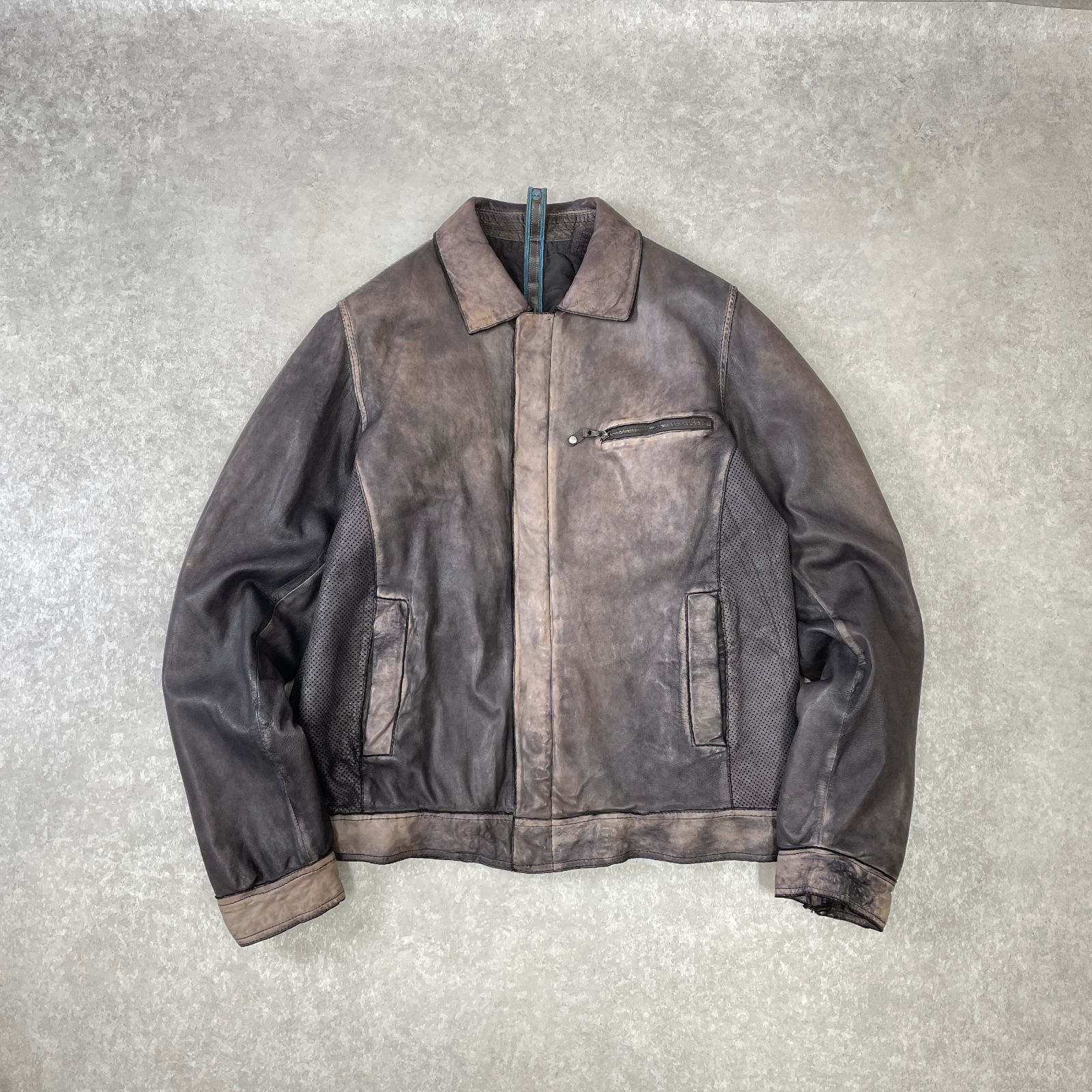 Timberland Limited collection カウ レザー ジャケット 牛革