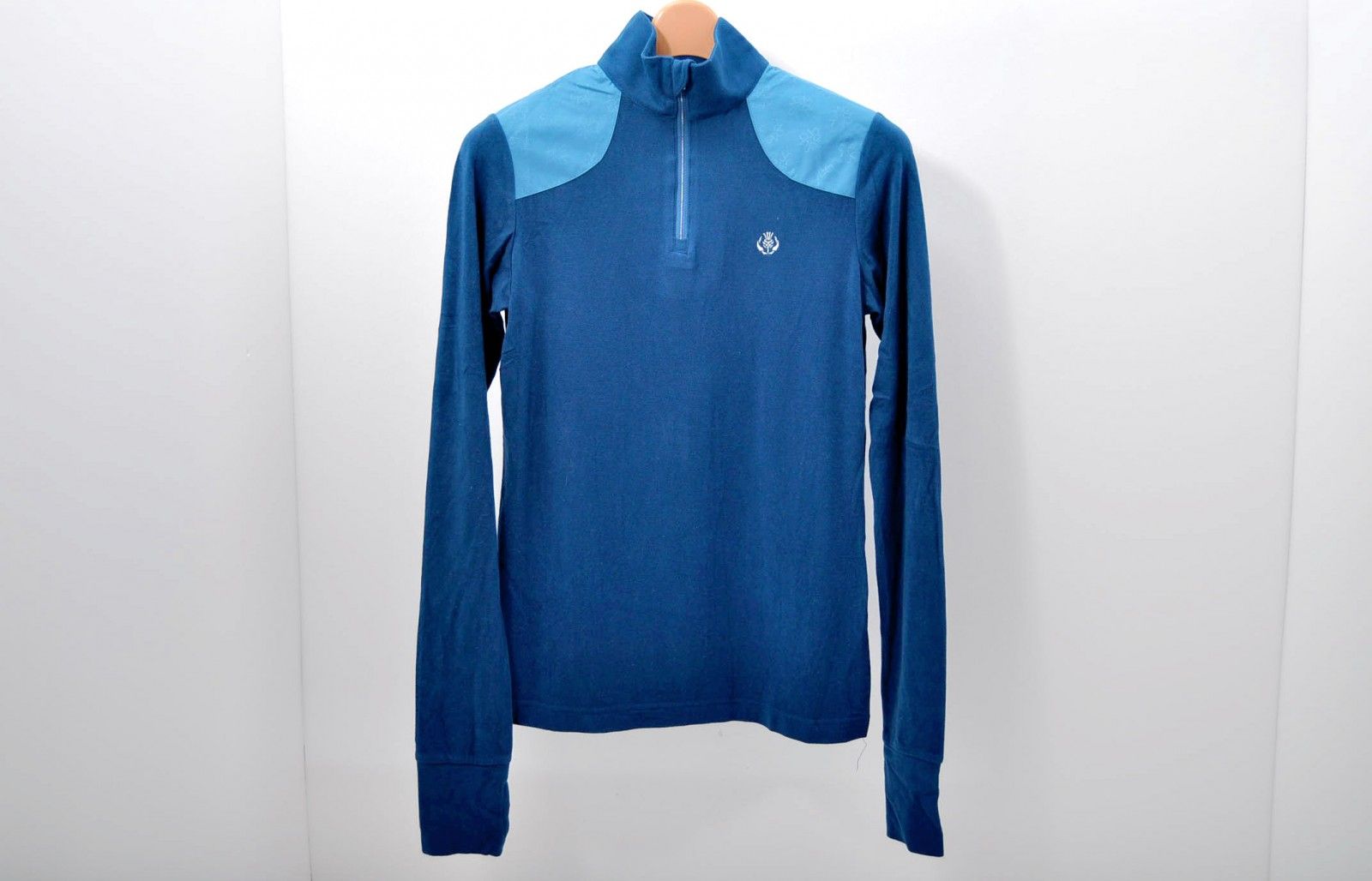 St.Andrews - coco 中古 セントアンドリュース StANDREWS レディース 長袖シャツ S 青 ブルー  ハーフジップ 起毛素材 中古 レディース セントアンドリュース StANDREWS 長袖シャツ S