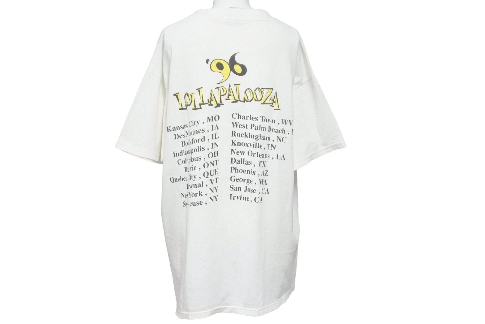 LOLLAPALOOZA ロラパルーザ 90s 1996 ヴィンテージ Tシャツ