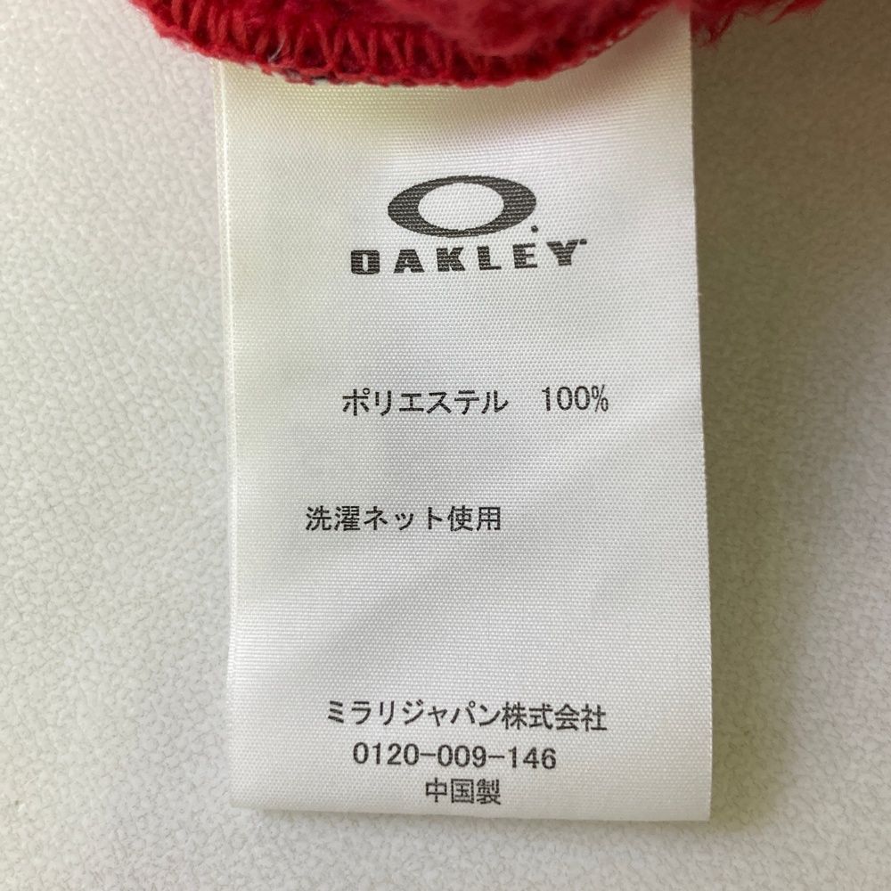 サイズ M OAKLEY オークリー フリースベスト レッド系 240101521165 ゴルフウェア メンズ ストスト LLC-HASEGAWATOSO_COM