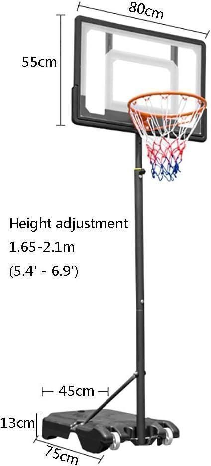 高さ調節 バスケットゴール 7号球対応 屋外 室内 165cm～210cm A1