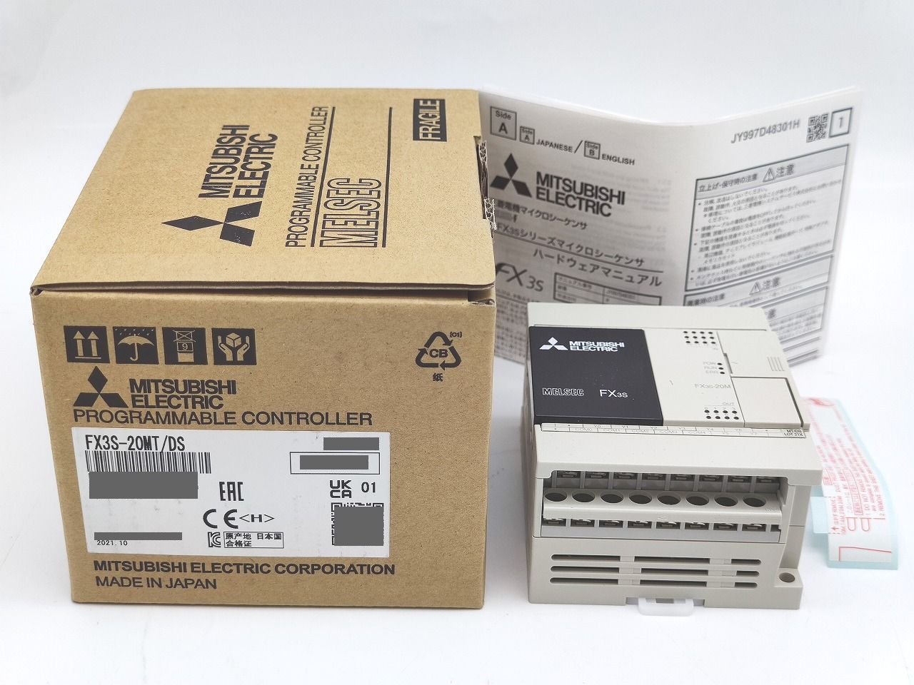 インボイス対応 三菱 MITSUBISHI FX3S-20MT|DS