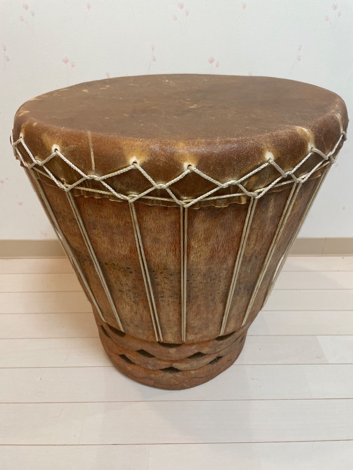 ハワイ伝統楽器 パフドラム Pahu フラダンス用