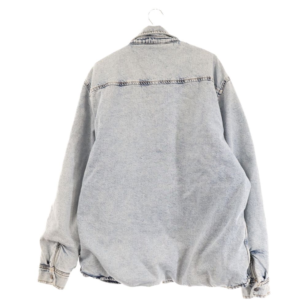 STUSSY (ステューシー) SHERPA LINED DENIM SHIRT 裏地ボアデニム