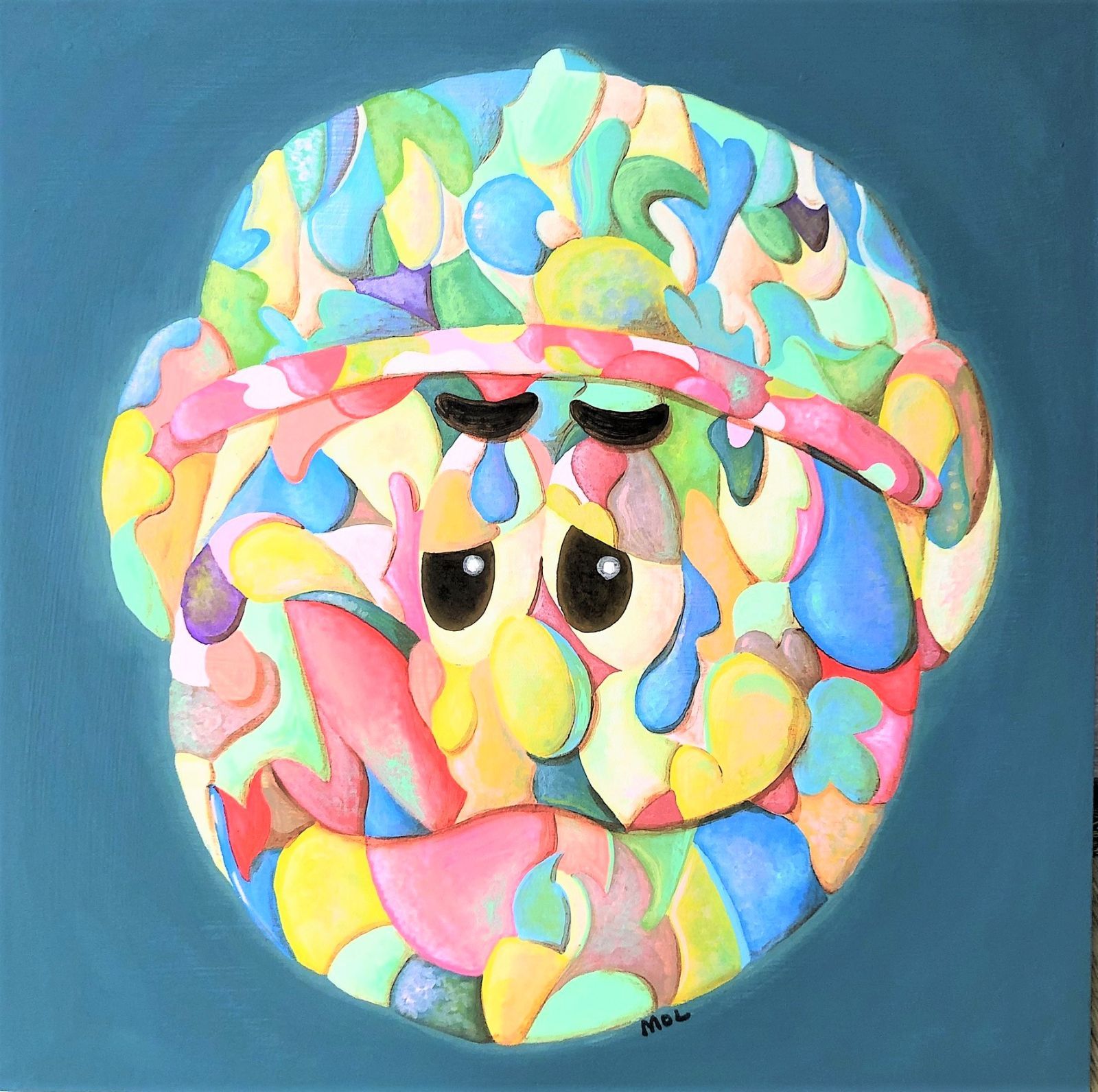 完売】Liberty 現代アート/イラスト/絵画/アート/ポップアート