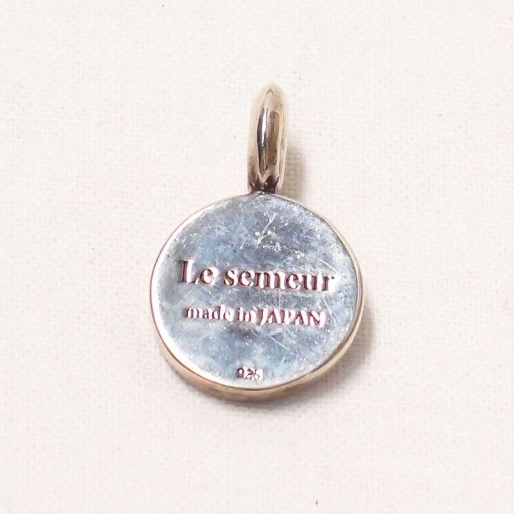 無料クーポン配布 アプリ 新品 LE トップ2セット プレートネックレス ルスムール SEMEUR シルバー