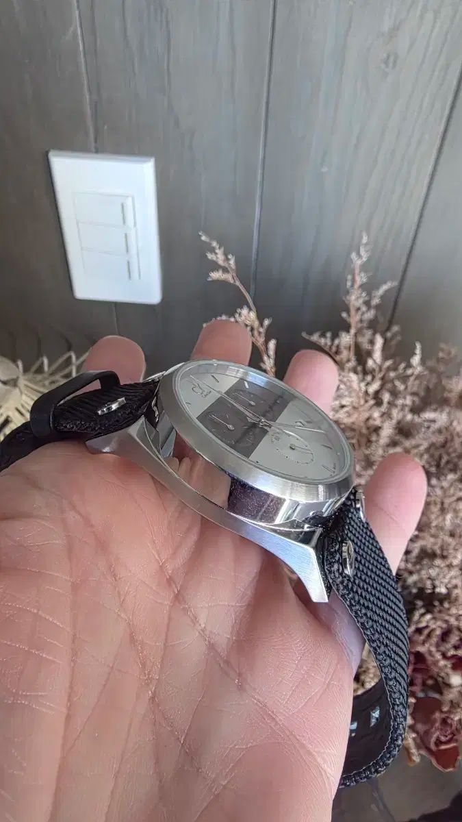 Calvin Klein カルバ ンクライン CK クロノグラフ 時計 ブラック