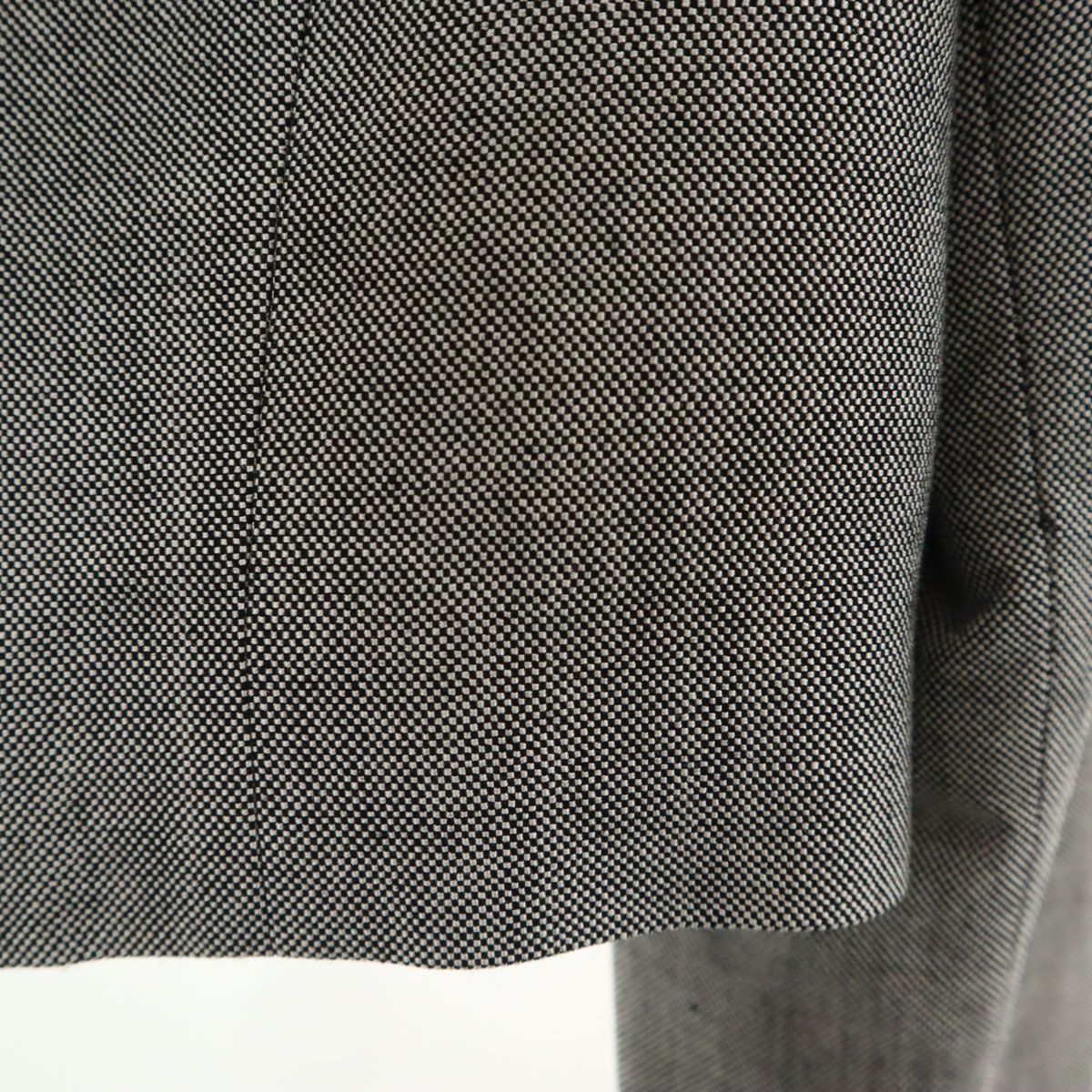古着 GIVENCHY ジバンシイ 90s シルクブレンド オールド ショート テーラードジャケット 38 グレー系 レディース GIVENCHY ジバンシイ 90s シルクブレンド オールド ショート
