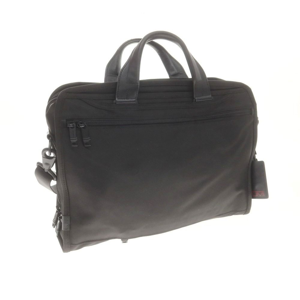トゥミ TUMI ALPHAII 26108D2 バリスティックナイロン ブリーフケース ブラック WxH30.5xD8 メンズ