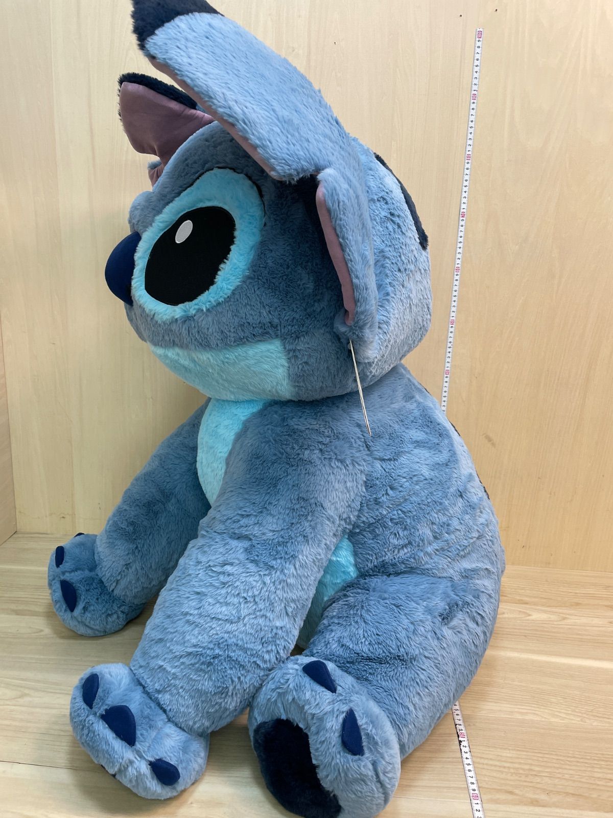 新品 コストコ スティッチ 巨大ぬいぐるみ ブランケット付き - メルカリ