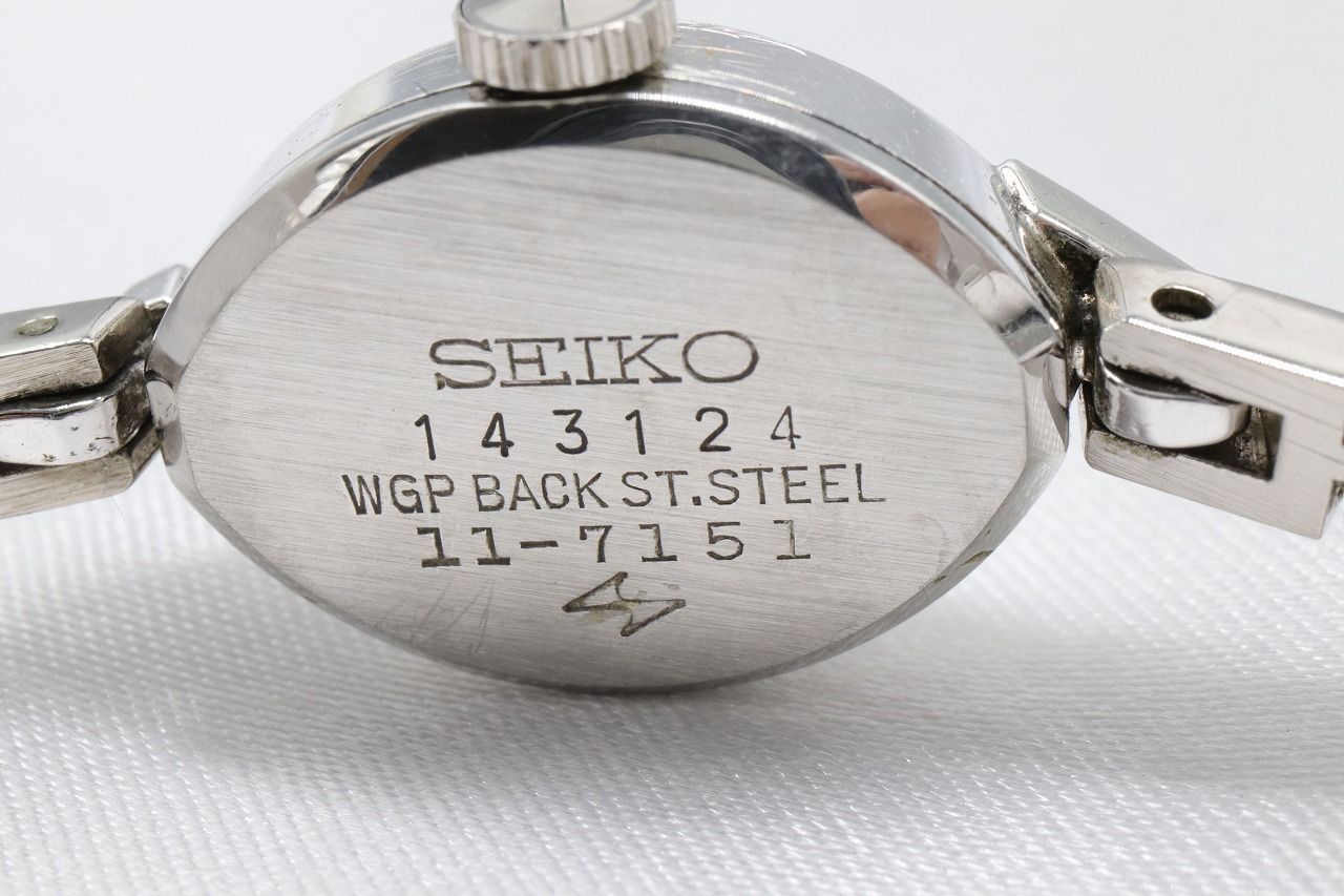 W20-5 動作品 SEIKO セイコー 手巻き 17石 腕時計 11-7151 - メルカリ