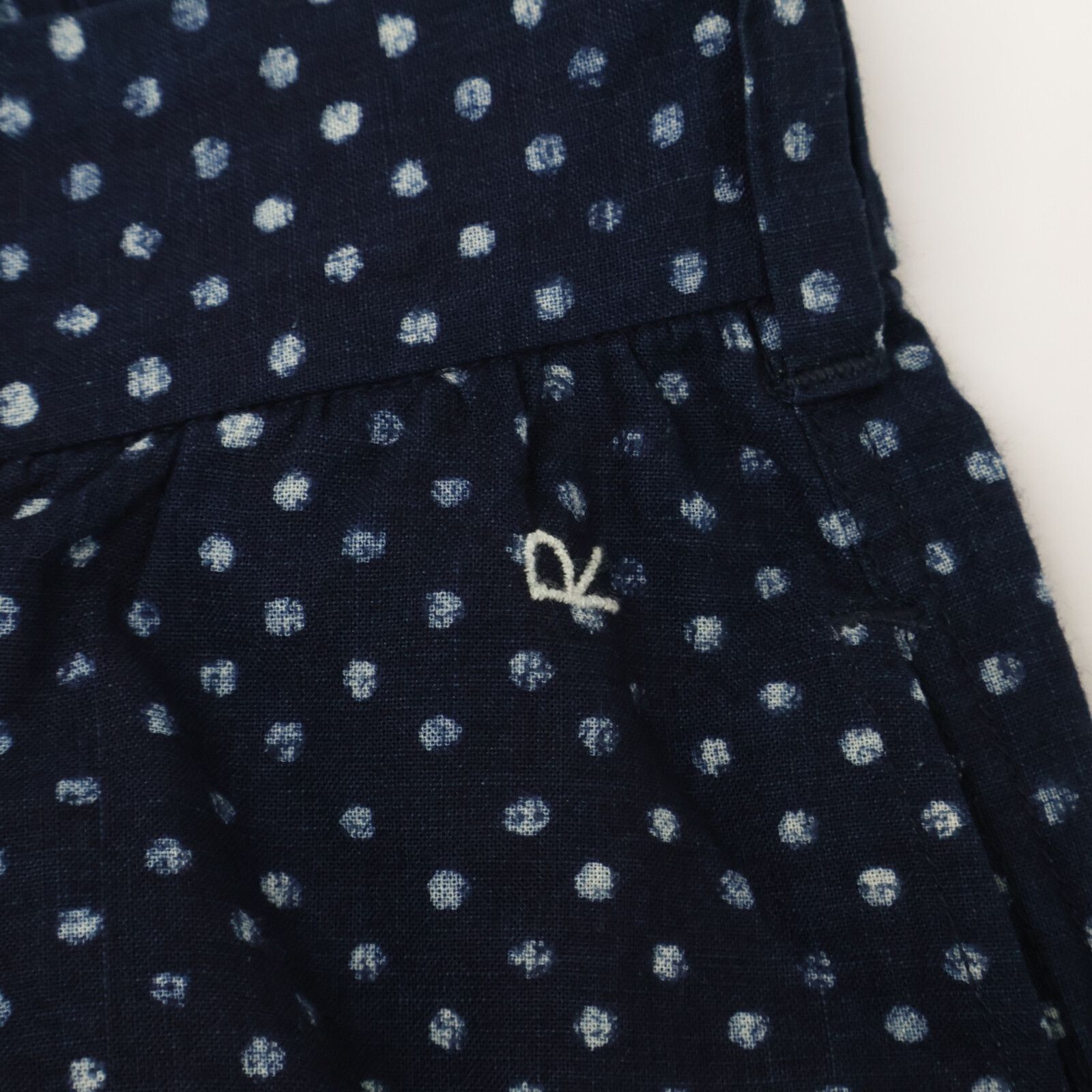 45R フォーティファイブ アール 8126914 ﾌﾞﾙｰ ｲﾝﾃﾞｨｺﾞﾄﾞｯﾄﾌﾟﾘﾝﾄｽﾗｯｸｽ  