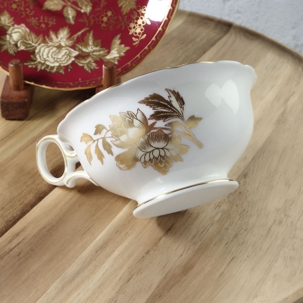廃番品/美品】ウェッジウッド トンキン ルビー 赤 ティーカップ