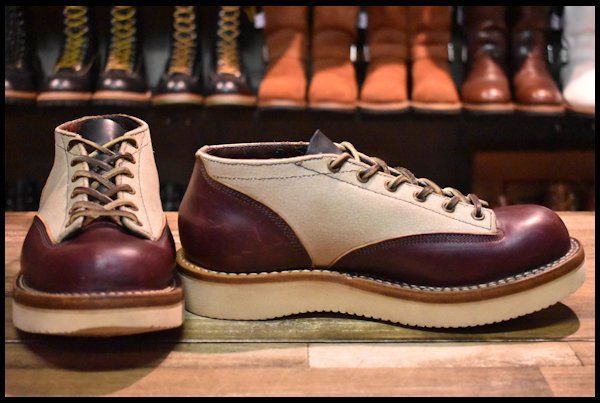 UK7 良品】VIBERG ヴァイバー オックスフォードLTT ブラウン×クリーム