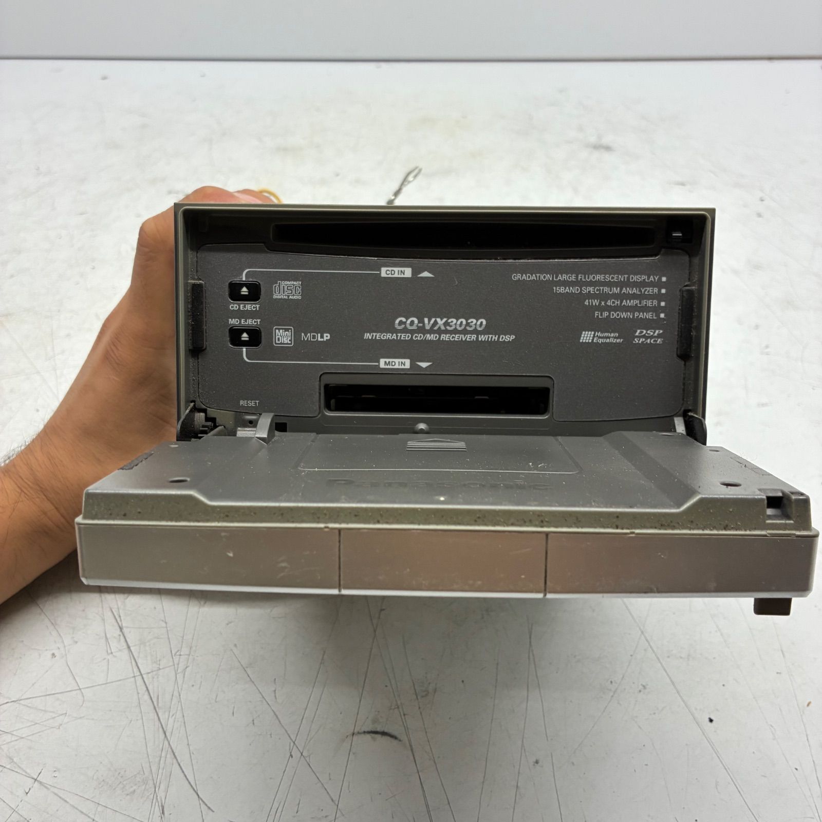 当時物】Panasonic パナソニック 2DIN CQ-VX3030 カーオーディオ