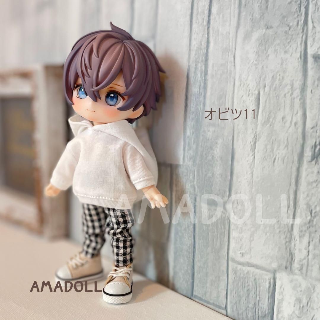 ねんどろいどどーる オビツ11 服 1/12 パーカー セット 男の子