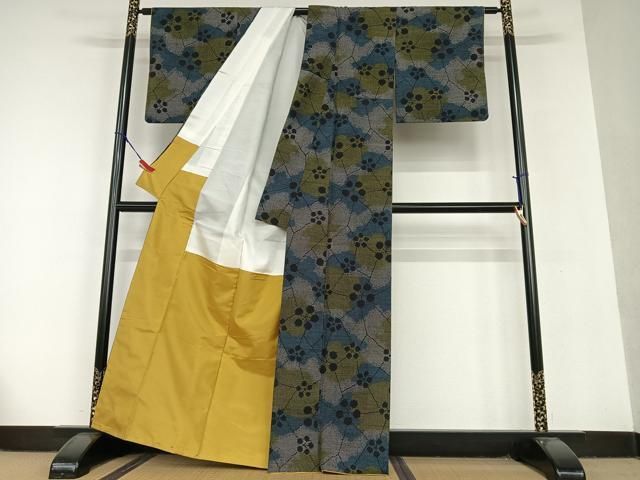 平和屋着物○本場大島紬 梅鉢 正絹 逸品 AAAU8337zg - メルカリ