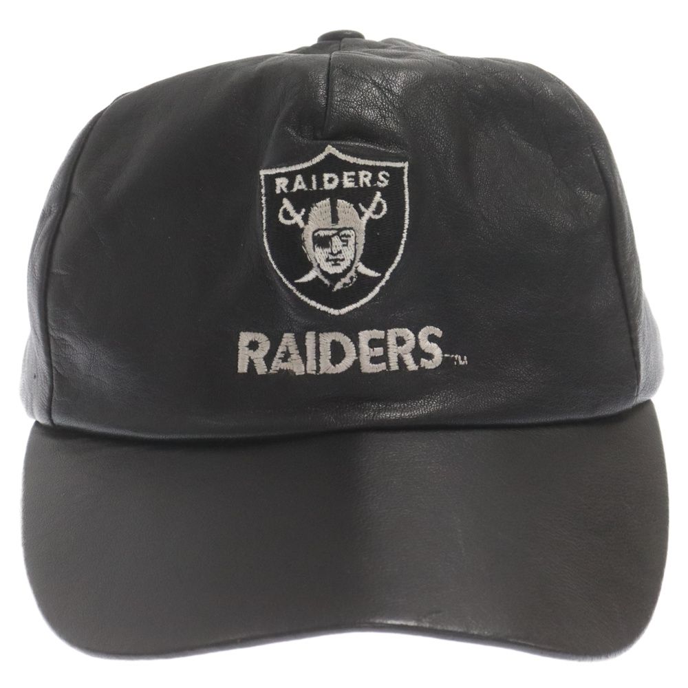 Vintage Los Angeles Raiders キャップ ブラック Los Angeles LA Raiders Snapback Cap Hat Black & Silver with