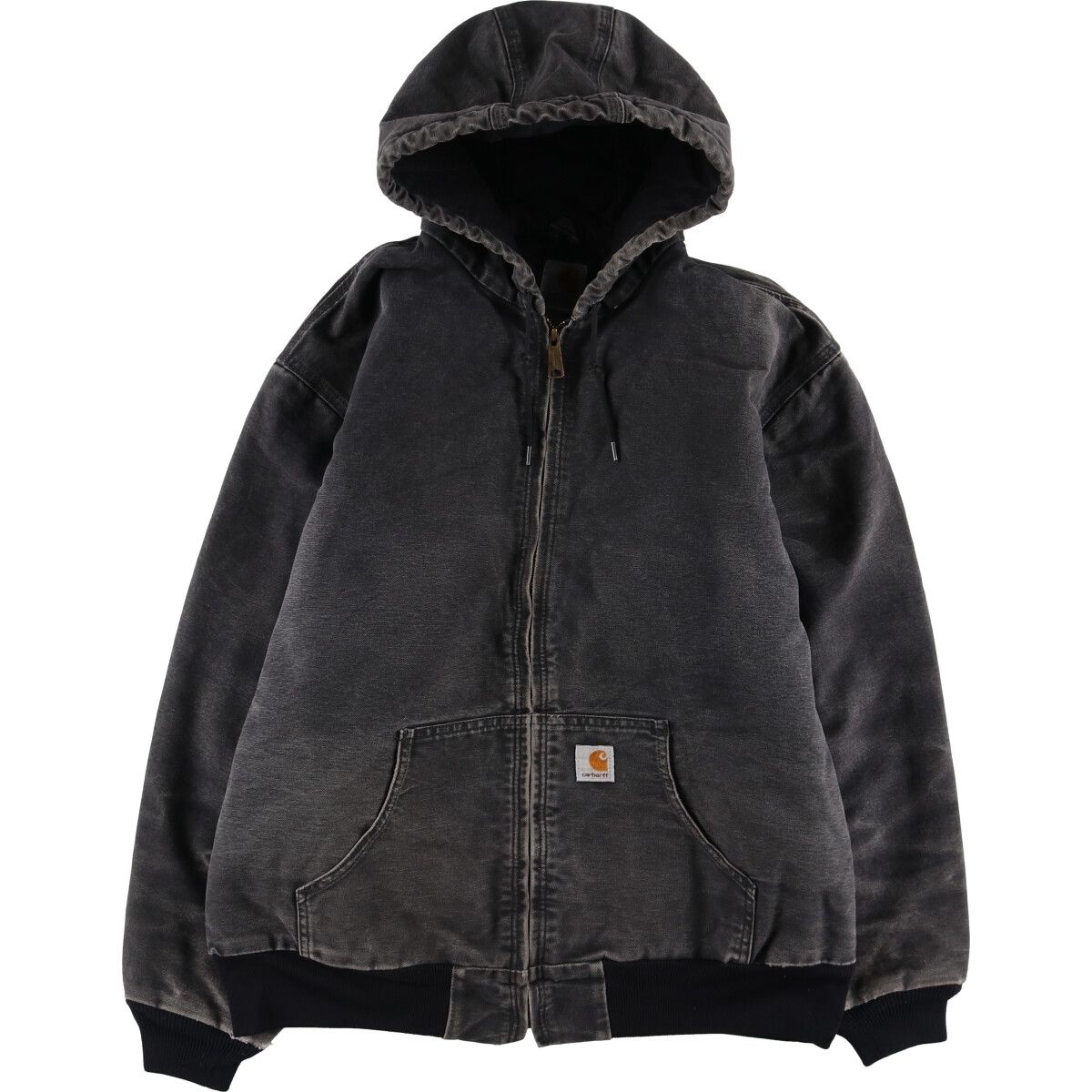 古着 カーハート Carhartt アクティブジャケット ダックフルジップパーカー メンズXL相当/eaa507254