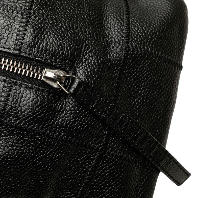 極美品❗️ CHANEL シャネル　キャビアスキン　チョコバー　ハンドバッグ　黒 楽天市場】【中古】【バッグ】CHANEL シャネル チョコバー