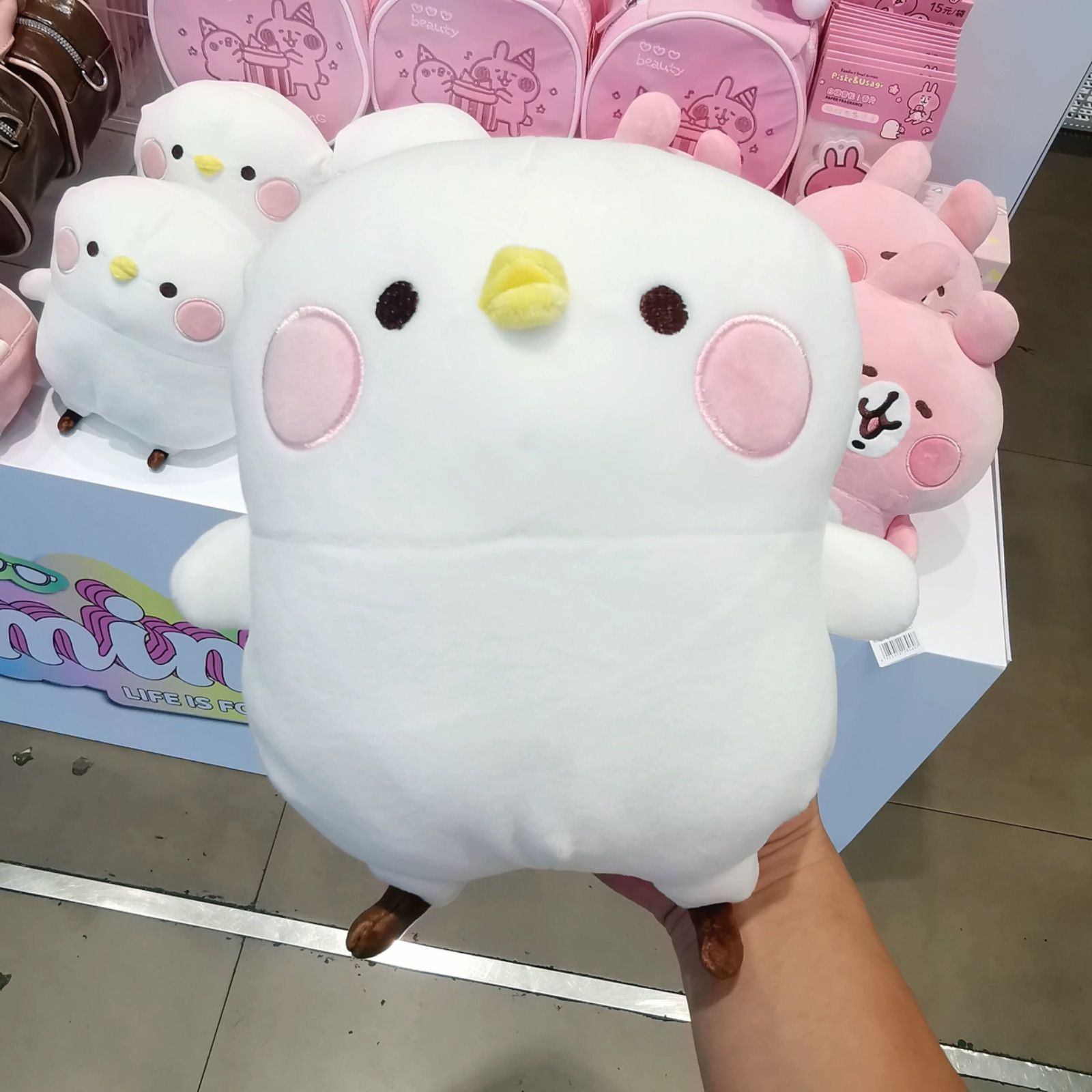 カナヘイ　中国限定　ぬいぐるみ　Kanahei x MINISO 海外限定MINISOxカナヘイの小動物 うさぎの表情フィギュア 12種 This