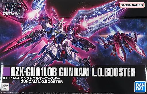 [Used] Plastic Model 1/144 HG OZX-GU01LOB Gundam L O Booster “Mobile Suit Gundam W DUAL STORY G-UNIT” Premium Bandai Limited [506930]