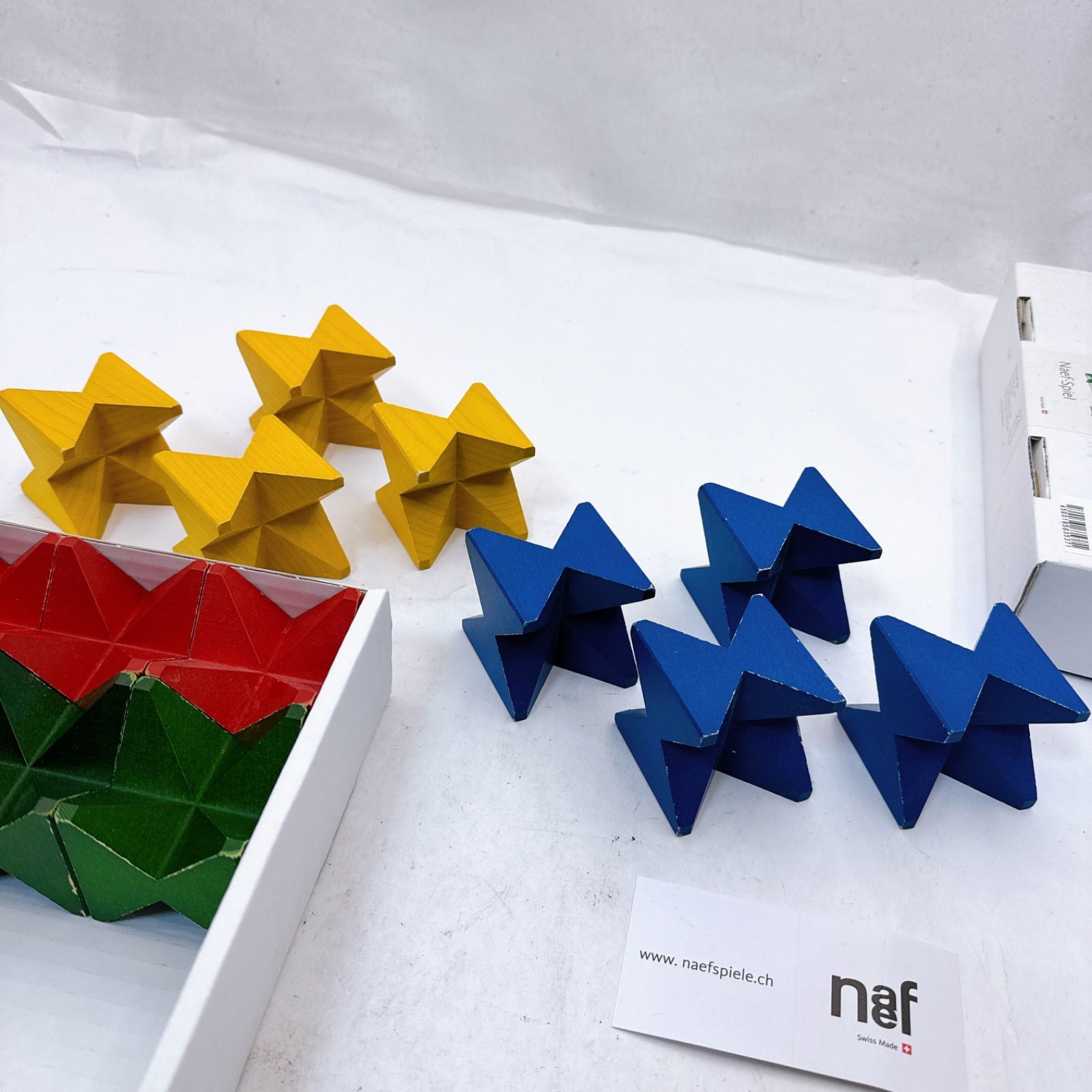 ネフスピール　4セット　カラフルな三角形知育玩具 ネフスピール 4セット カラフルな三角形知育玩具 Neaf（おもちゃ