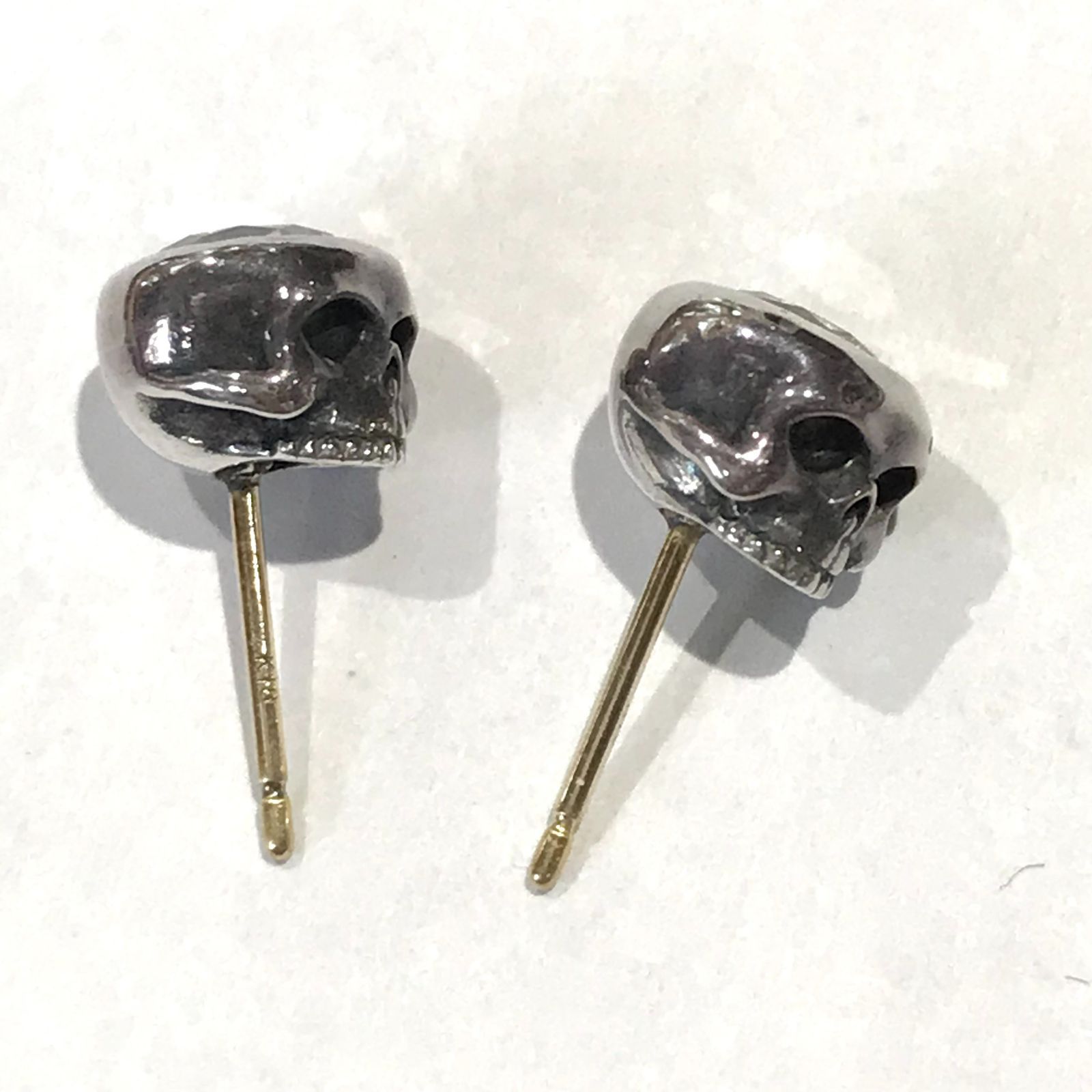 ▽ジャスティンデイビス/Justin Davis 925 SECRET SKULL ピアス