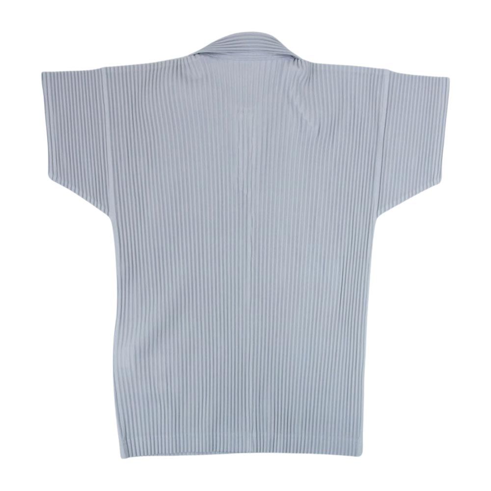 homme plisse issey miyake ポロシャツ 3 青（イッセイミヤケ