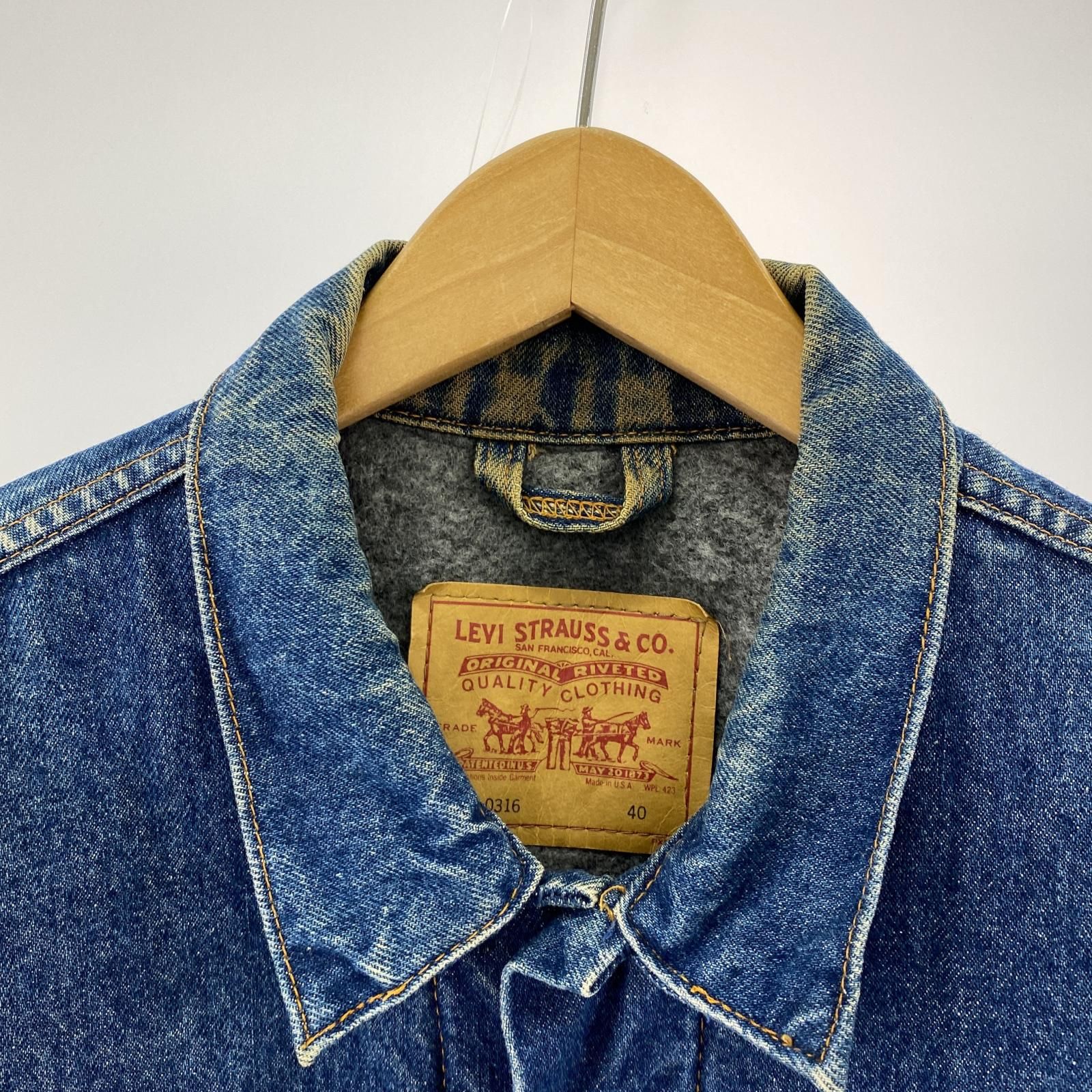 LEVI'S デニムジャケット 70506-0316 サイズ40 Levi's リーバイス 70506-0316デニムジャケット size40/ブルー