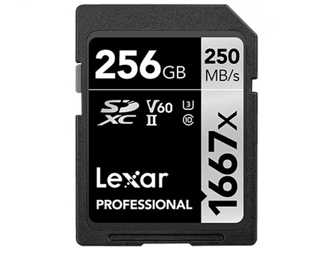 レキサー Lexar PROFESSIONAL SILVERシリーズ SDXCカード 256GB Class10 UHS-II U3 V60 最大読込250MB/s 最大書込120MB/s LSD256CBJP1667
