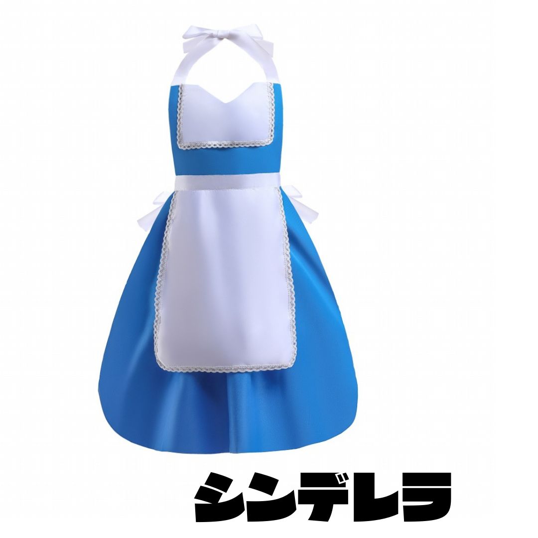 キッズ プリンセス エプロン ハロウィン 仮装 コスプレ