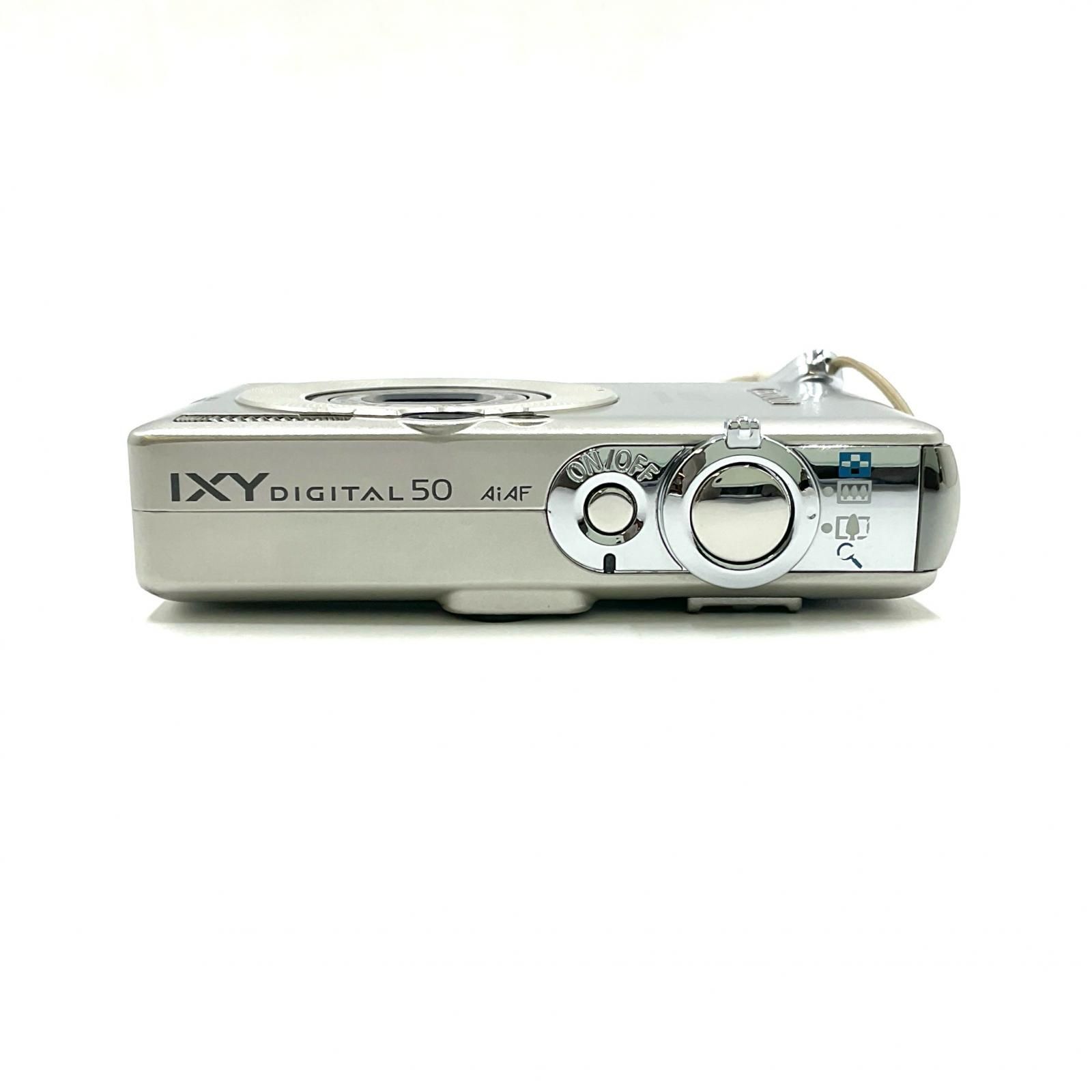 Canon コンパクトデジタルカメラ IXY DIGITAL 50 [シルバー] 動作確認 