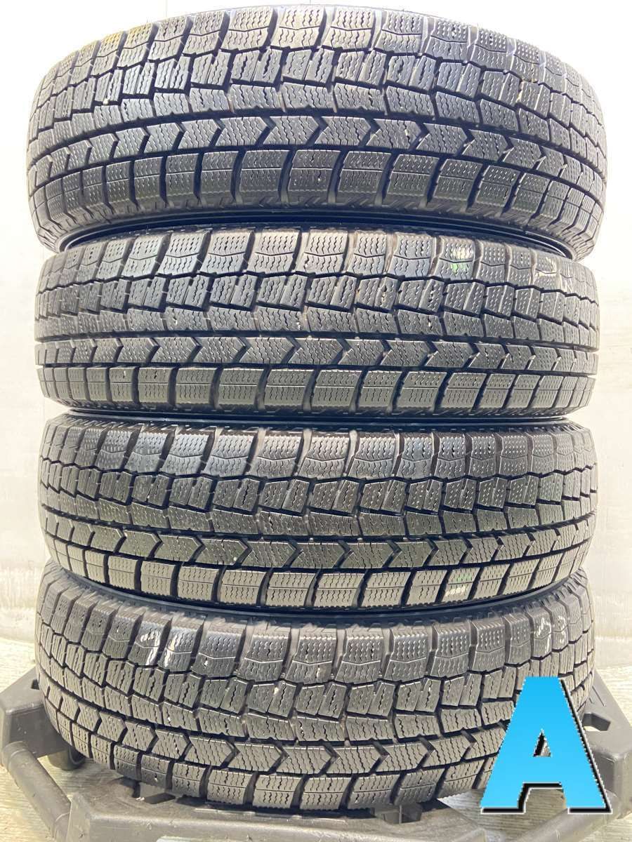155/65R14  nダンロップ ウィンターマックス WM02 n中古タイヤ スタッドレスタイヤ 4本セットn w14241213024