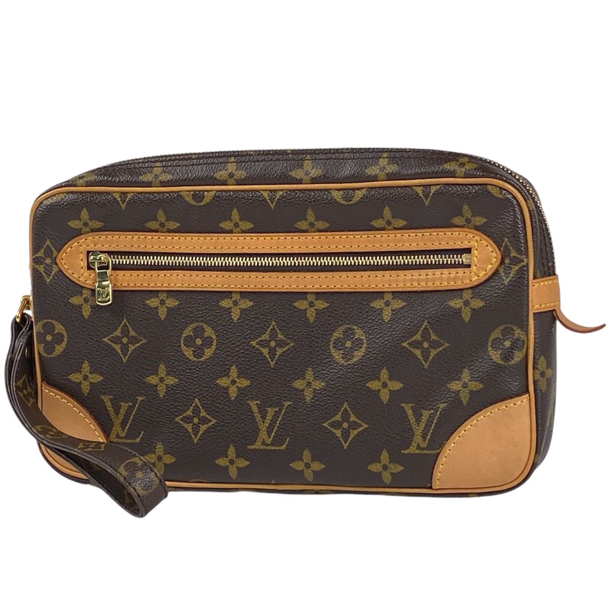在庫一掃 ルイ ヴィトン Louis Vuitton マルリードラゴンヌ GM クラッチバッグ 手持ち セカンドバッグ モノグラム ブラウン M51825 メンズ