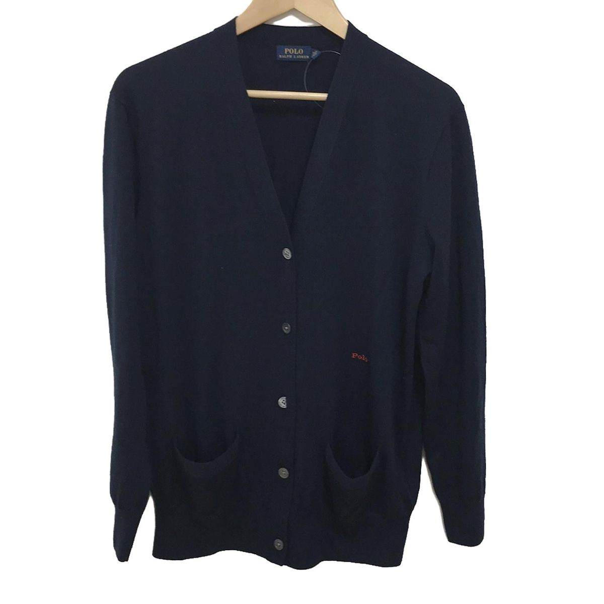 Polo ラルフローレン67 ネイビー カーディガンSPサイズ POLObyRalphLauren(ポロラルフローレン) カーディガン サイズSP S