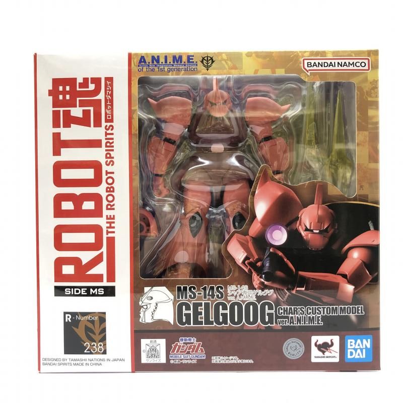 【中古】S未開封) ROBOT魂 SIDE MS MS-14S シャア専用ゲルググ Ver. A.N.I.M.E. バンダイ[66]