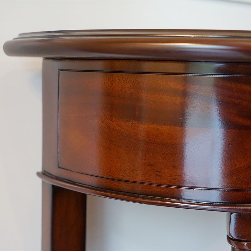 半円 マホガニー