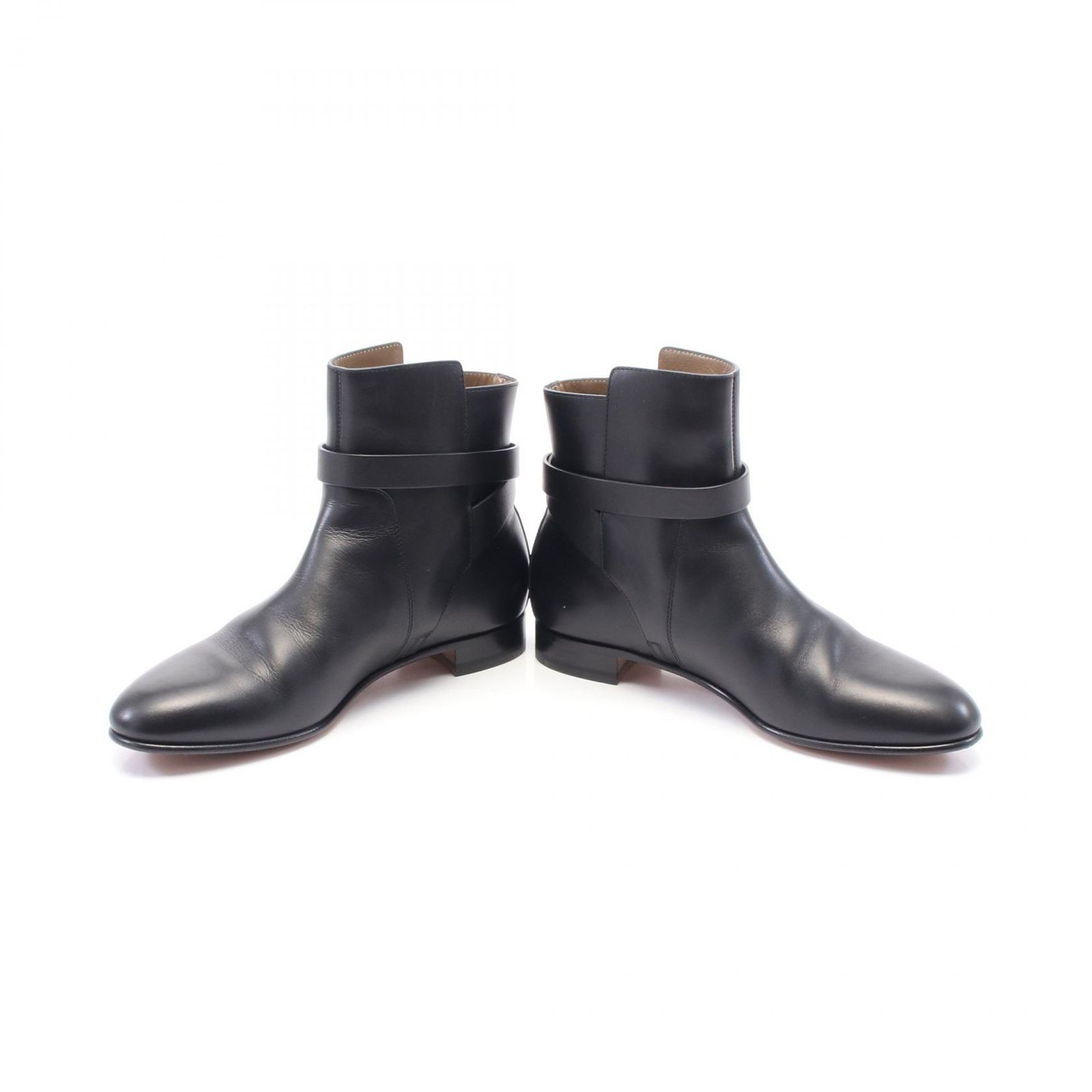 エルメス HERMES ブーツ ネオ レザー ショートブーツ ネオ #37.5