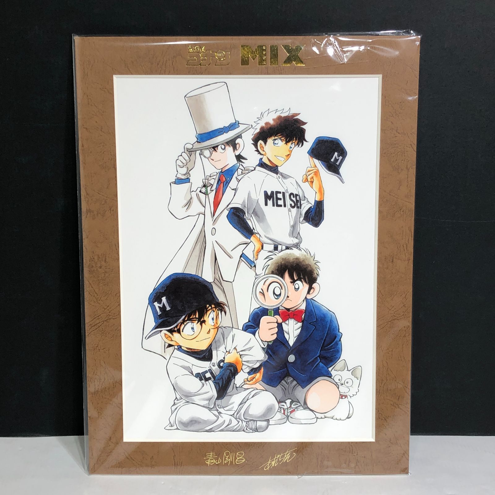 【日本製】 名探偵コナン mix コラボ 複製原画 記念グッズ
