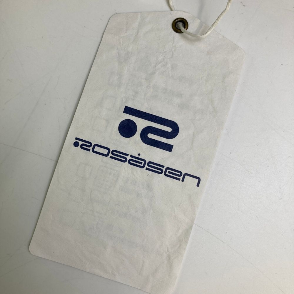 サイズ：L ROSASEN ロサーセン 048-12011 2024年モデル ハイネック ニットセーター フリンジ 総柄 ブラック系 [240101474006] ゴルフウェア レディース ストスト サイズ：L ROSASEN ロサーセン 048-12011 2024年モデル