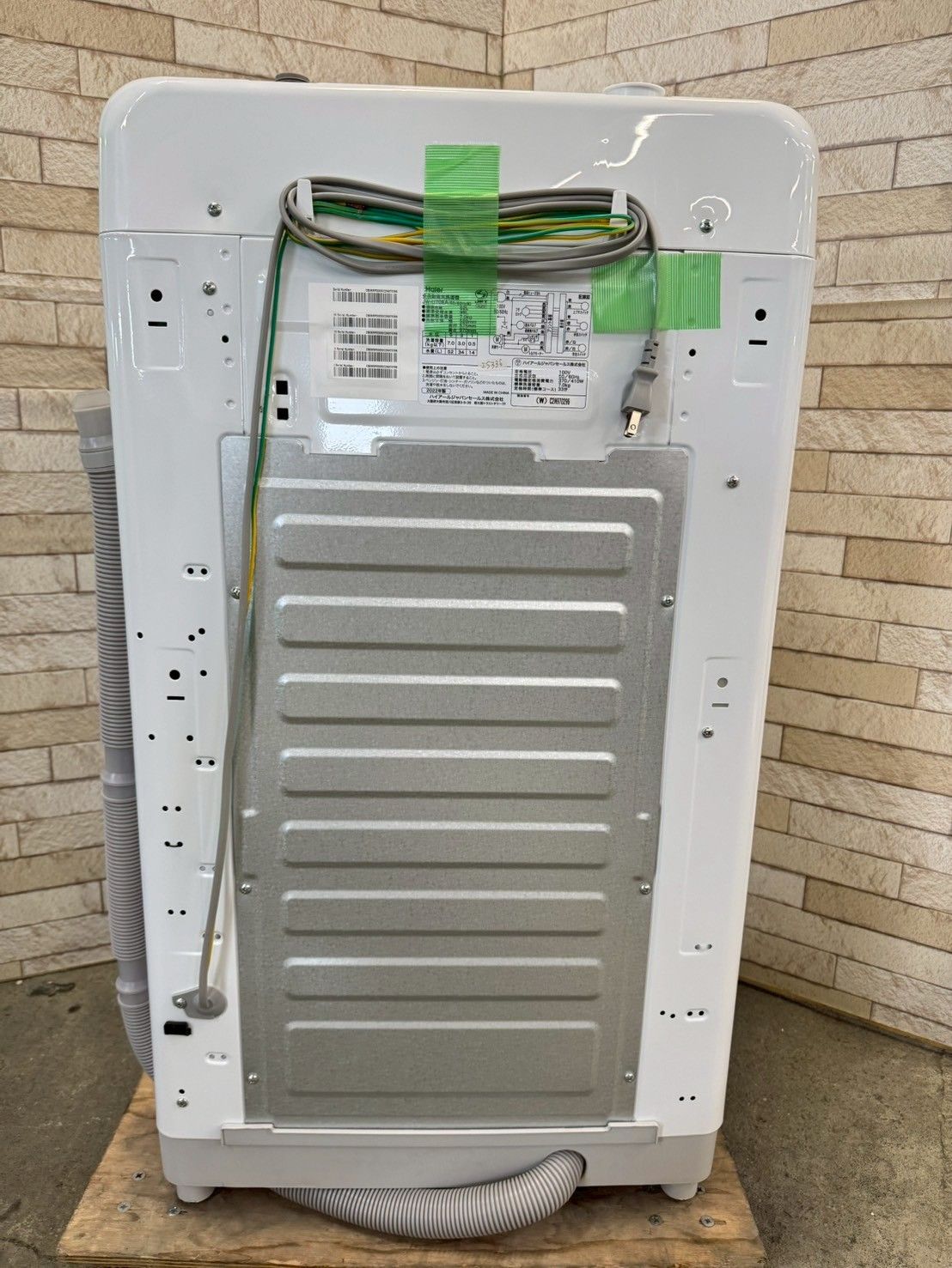 大阪送料無料☆3か月保障付き☆洗濯機☆ハイアール☆7kg☆2022年☆JW