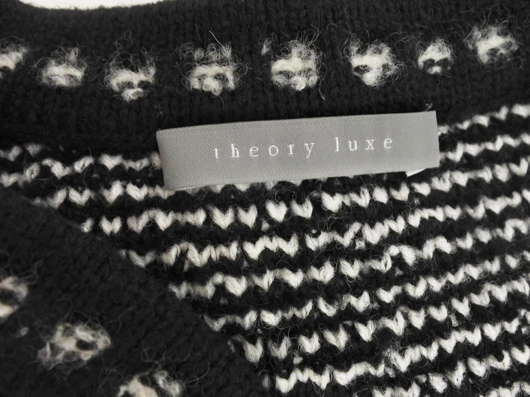 theory luxe セオリーリュクス ウール混 ニット ジャケット