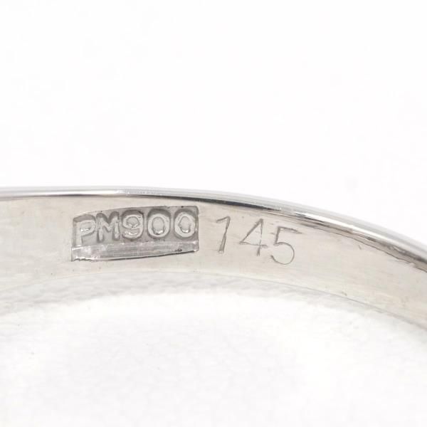 PT900 リング 指輪 13号 ダイヤ 1.45 カード鑑別書 総重量約5.8g