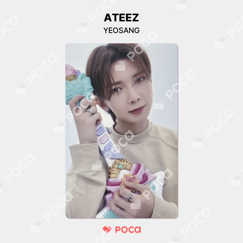 ATEEZ YEOSANG PHOTOCARD ヨサン　トレカ K-POP グッズ ateez エイティーズ YEOSANG ヨサントレカ 風