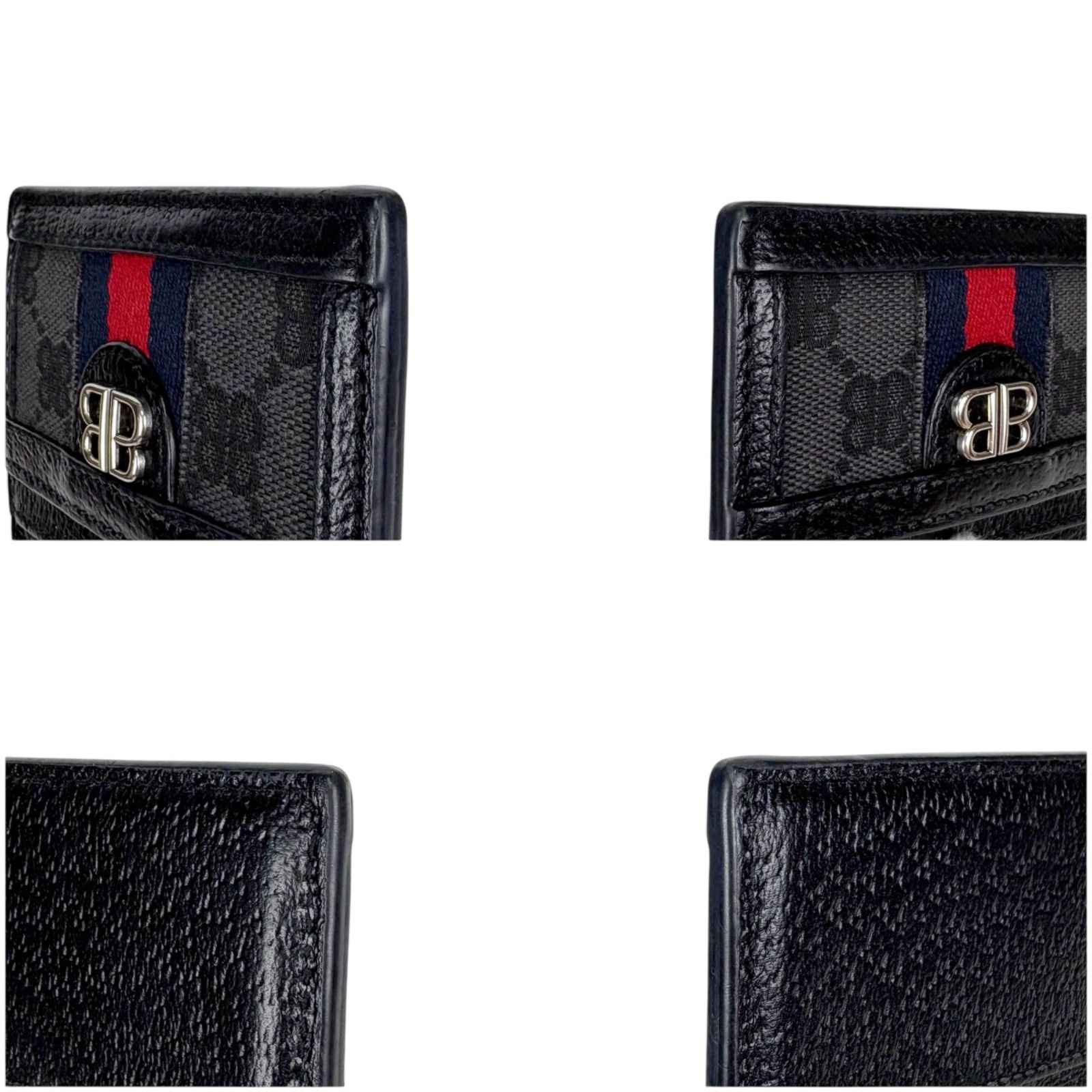 バレンシアガ グッチ ハッカープロジェクト カードケース ブラック