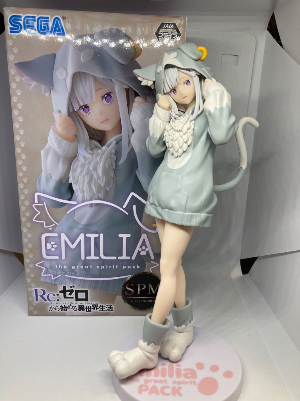 リゼロ エミリア フィギュア SHIBUYA SCRAMBLE FIGURE、TVアニメ『リゼロ』より、「エミリア
