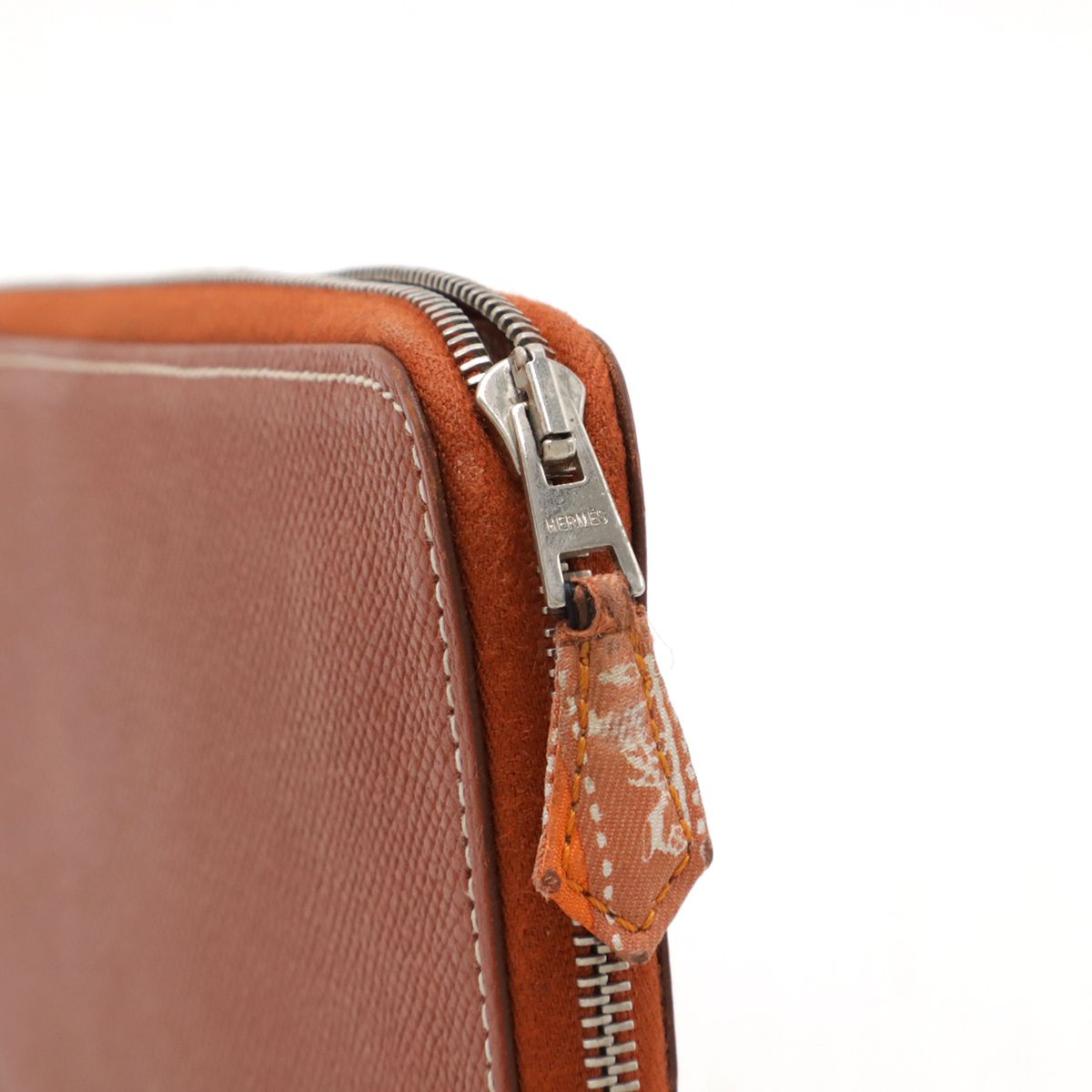 HERMES エルメス アザップロング シルクイン ラウンドファスナー
